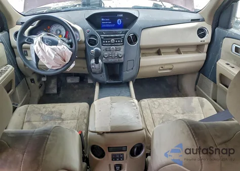 2014 Honda Pilot Lx z USA, uszkodzony, nr VIN 5FNYF4H27EB016512